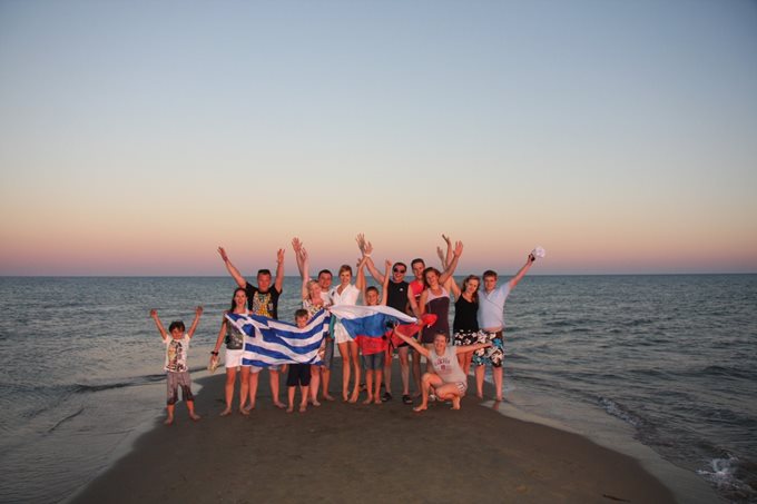 о. Родос Греция! Местечко "Prasonisi" -поцелуй двух морей Эгейского и Средиземного! июнь 2012