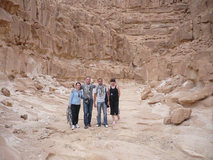 Цветной каньон. Египет.